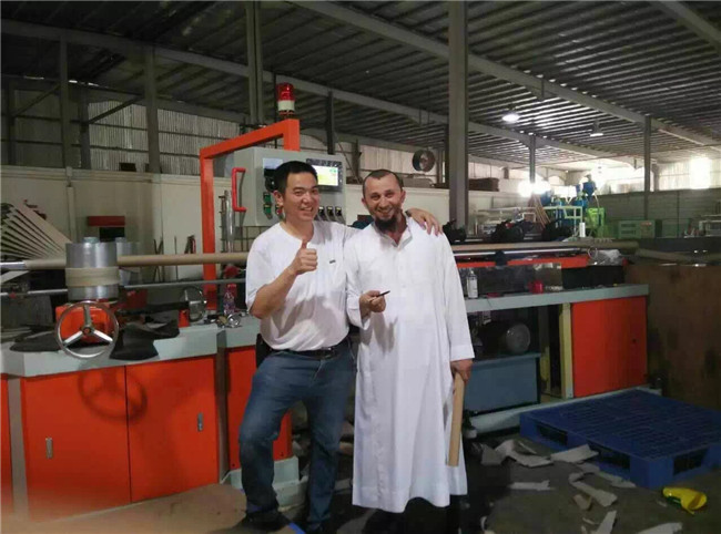 Paper tube machine testing completed in Saudi Arabia